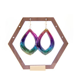 Donut Miss This Rainbow Teardrop